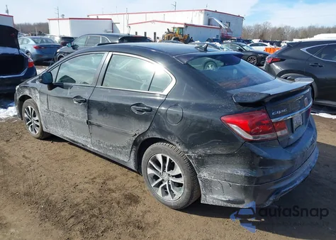 2013 Honda Civic Exl from USA, damaged, VIN 2HGFB2F95DH533440